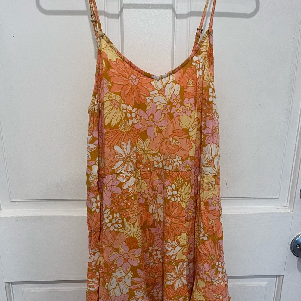 Billabong Floral Sleeveless Dress